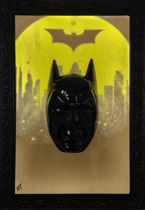 Vendita online opera dal titolo “Batman Night and Day 2” realizzata dall'artista contemporaneo Fabio Tolu